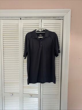 Slazenger Men's Black Performance Polo